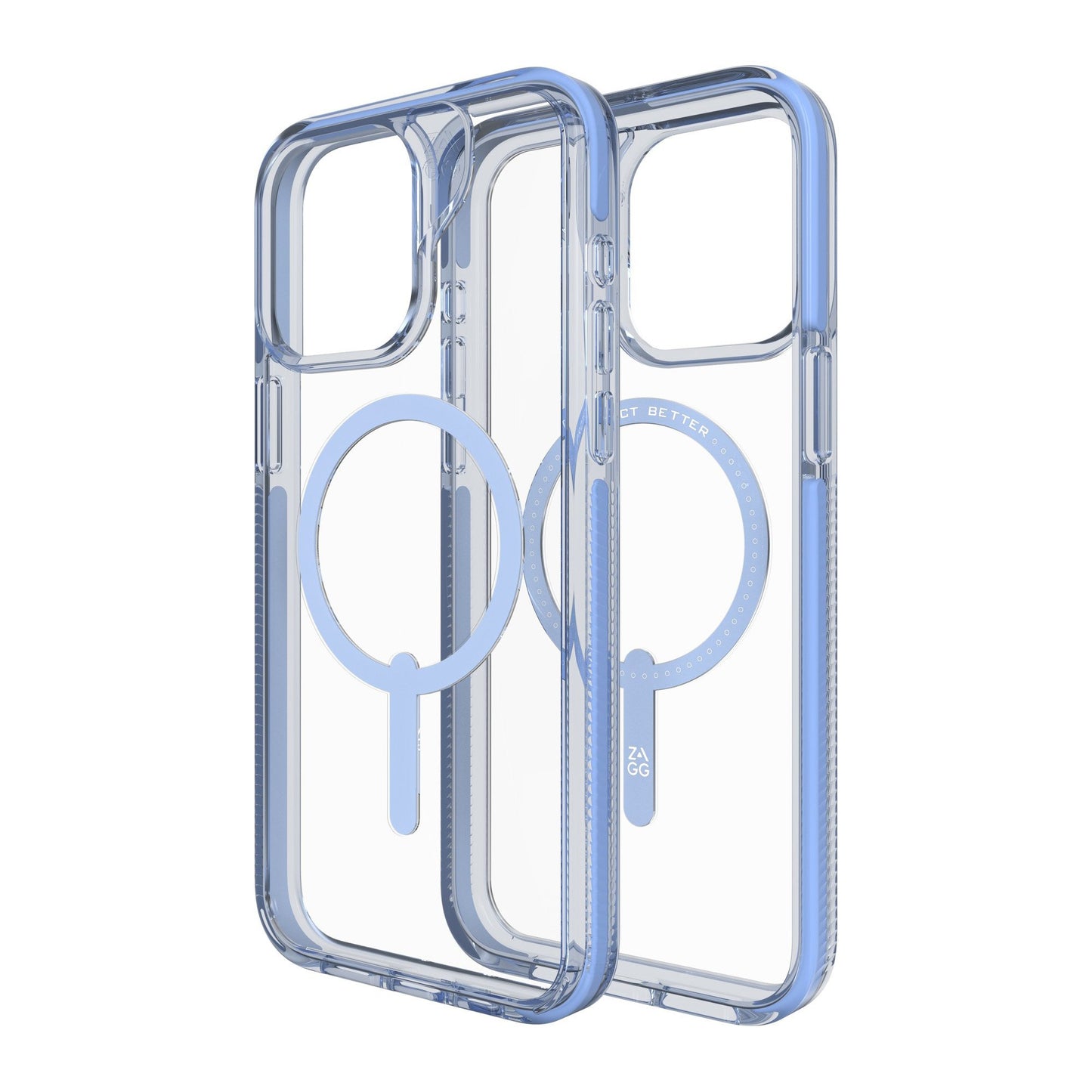 iPhone 15 Pro Max ZAGG/GEAR4 Graphene Santa Cruz Snap Case - Blue