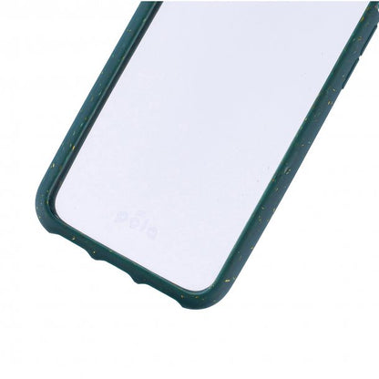 iPhone SE 2022/2020/8 Pela Clear/Green Compostable Eco-Friendly Protective Case