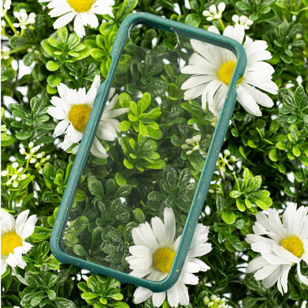 iPhone SE 2022/2020/8 Pela Clear/Green Compostable Eco-Friendly Protective Case