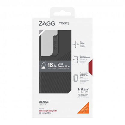 Samsung Galaxy S22 5G Gear4 D3O Denali Case - Black