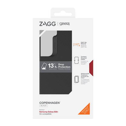 Samsung Galaxy S22+ 5G Gear4 D3O Bio Copenhagen Case - Black