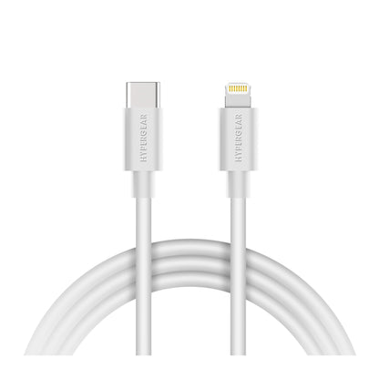Bulk - HyperGear USB-C to MFi Lightning Cable 90cm - White