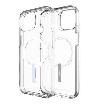 iPhone 15/14/13 Gear4 D3O Crystal Palace Snap Case - Clear