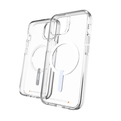 iPhone 15/14/13 Gear4 D3O Crystal Palace Snap Case - Clear