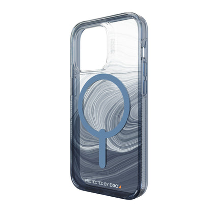 iPhone 14 Pro Gear4 D3O Milan Snap Case - Blue Swirl