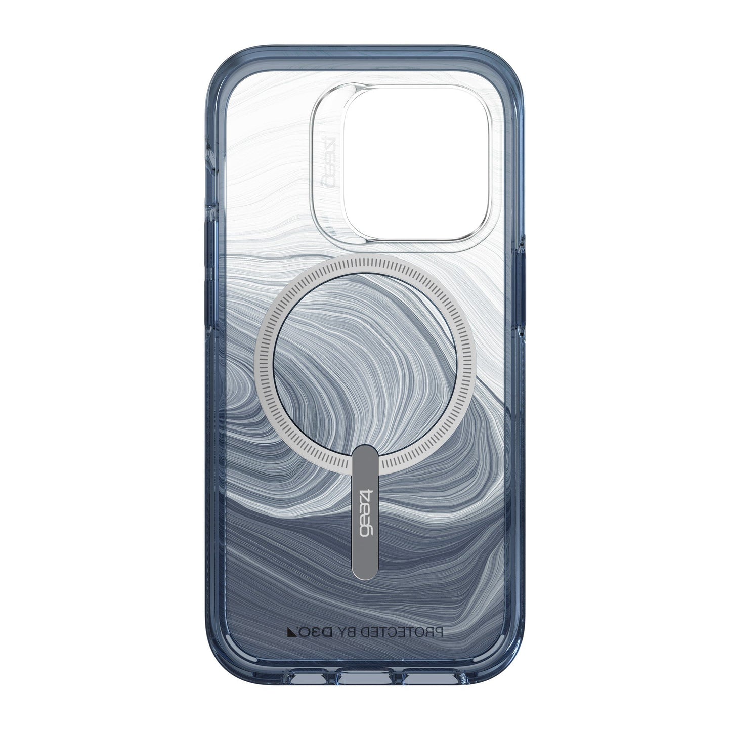 iPhone 14 Pro Gear4 D3O Milan Snap Case - Blue Swirl