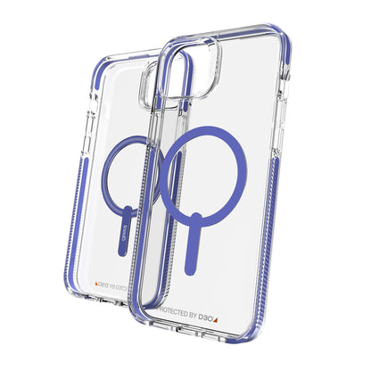 iPhone 15 Plus/14 Plus Gear4 D3O Santa Cruz Snap Case - Periwinkle