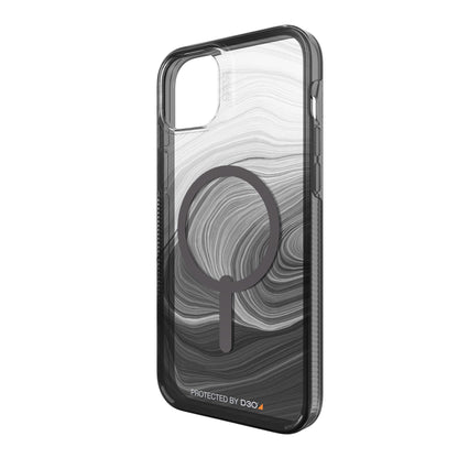 iPhone 15 Plus/14 Plus Gear4 D3O Milan Snap Case - Black Swirl