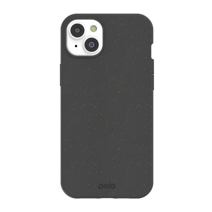 iPhone 15 Plus/14 Plus Pela Compostable Eco-Friendly Classic Case w/MagSafe module - Black