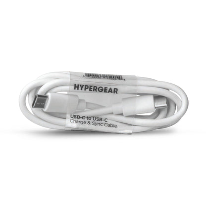 Bulk - HyperGear USB-C to USB-C Cable 90cm - White