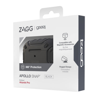 Airpods Pro Gear4 Apollo Snap Case - Black