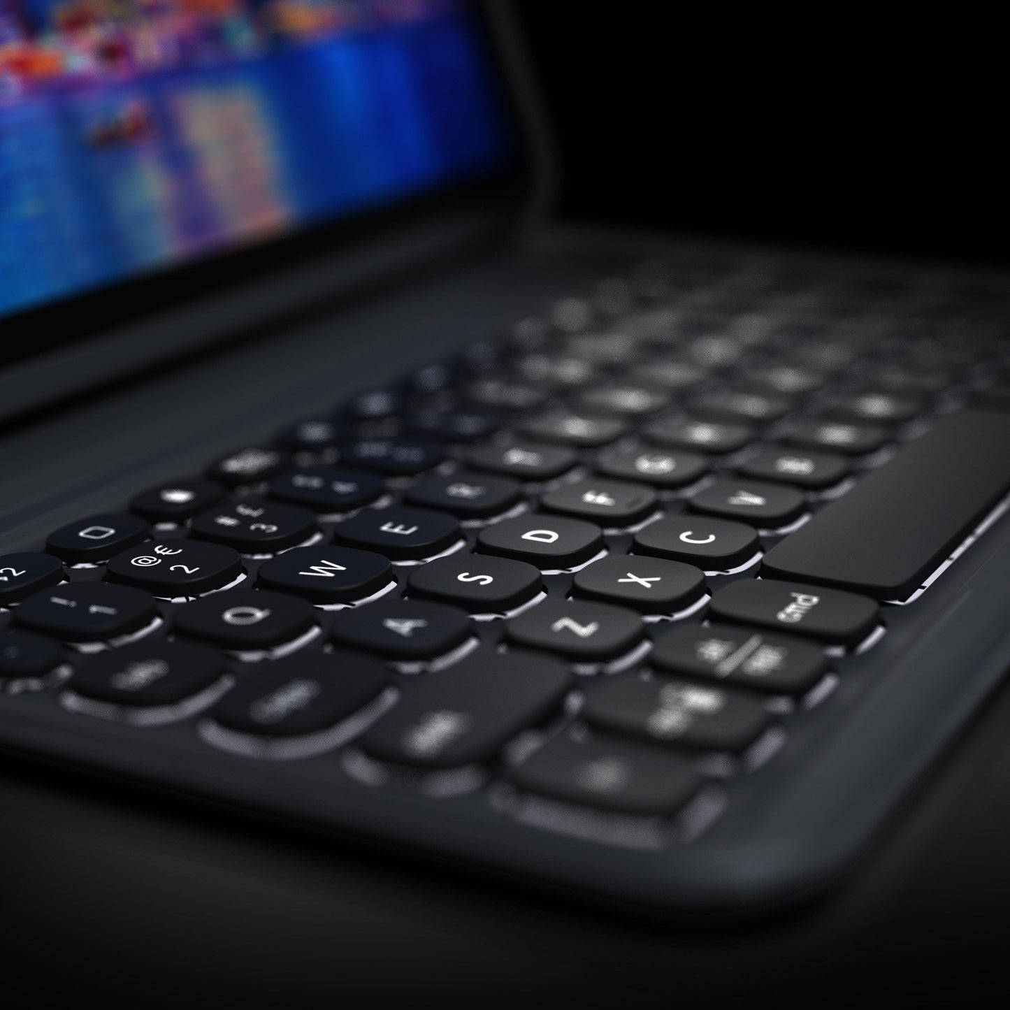iPad A16/iPad 10th Gen ZAGG Pro Keys Keyboard - Charcoal