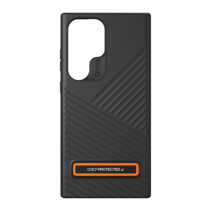 Samsung Galaxy S23 Ultra 5G Gear4 D3O Denali Kickstand Case - Black