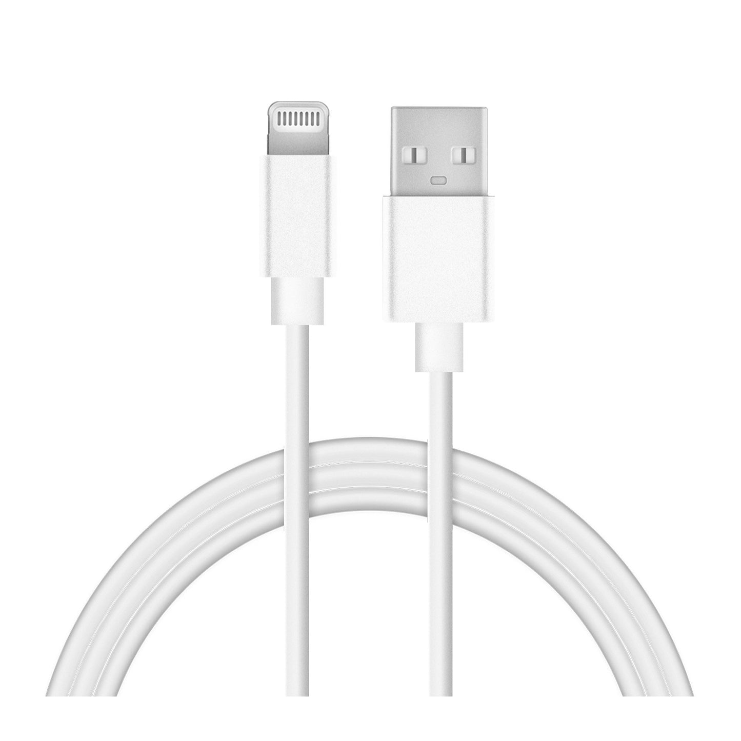 Bulk - HyperGear 3 ft. (90cm) USB-A to Lightning Cable - White