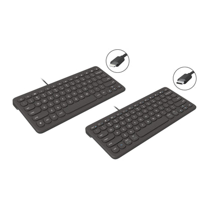 ZAGG Lightning Wired Keyboard 12inch - Black