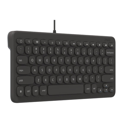 ZAGG Lightning Wired Keyboard 12inch - Black