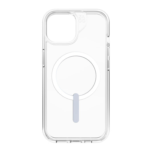 iPhone 15/14/13 ZAGG/GEAR4 Graphene Crystal Palace Snap Case - Clear