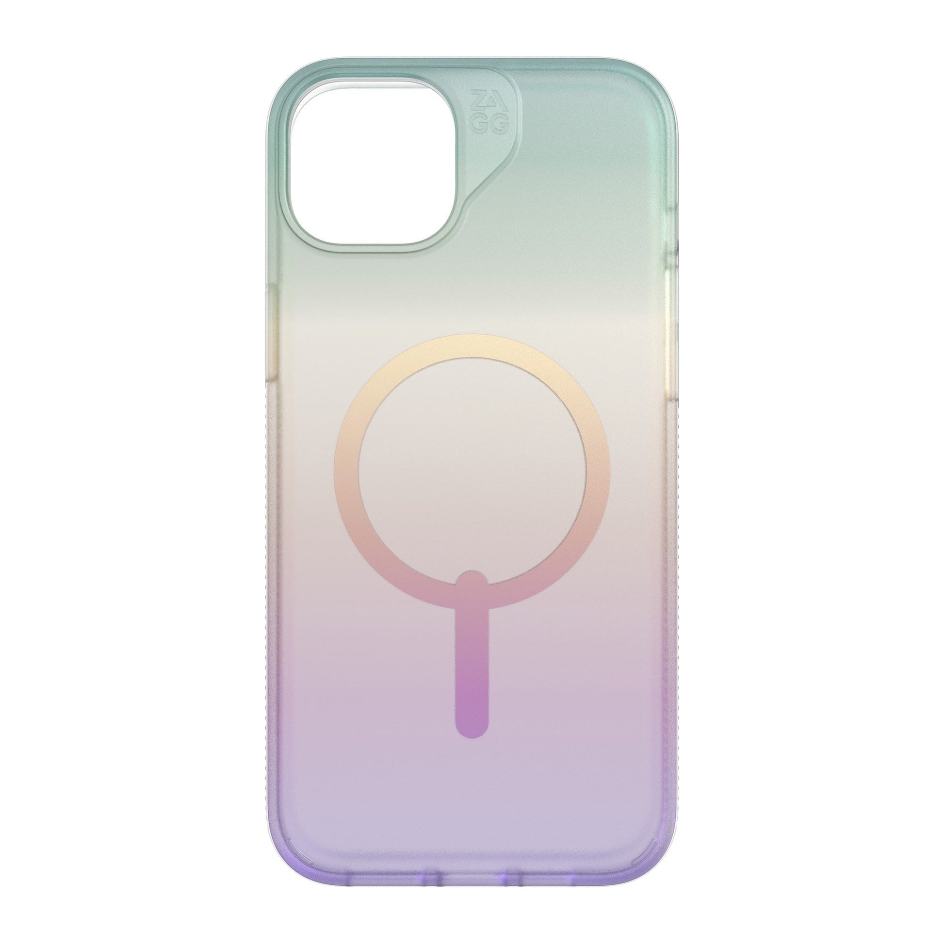 iPhone 15 Plus/14 Plus ZAGG/GEAR4 Graphene Milan Snap Case - Iridescent