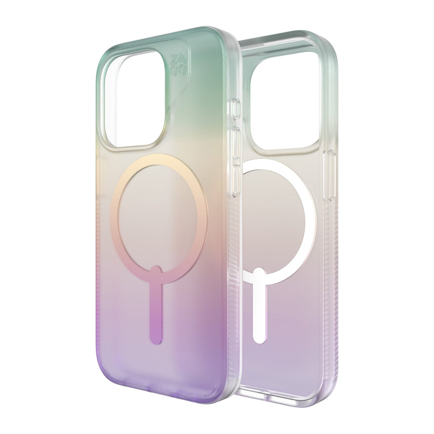 iPhone 15 Pro ZAGG/GEAR4 Graphene Milan Snap Case - Iridescent