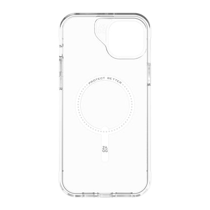 iPhone 15 Plus/14 Plus ZAGG/GEAR4 Graphene Luxe Snap Case - Clear