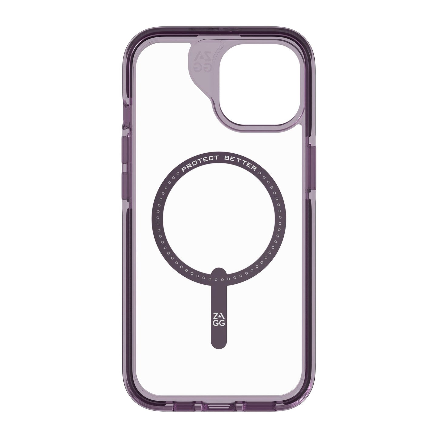 iPhone 15/14/13 ZAGG/GEAR4 Graphene Santa Cruz Snap Case - Purple