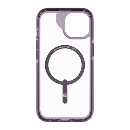iPhone 15/14/13 ZAGG/GEAR4 Graphene Santa Cruz Snap Case - Purple