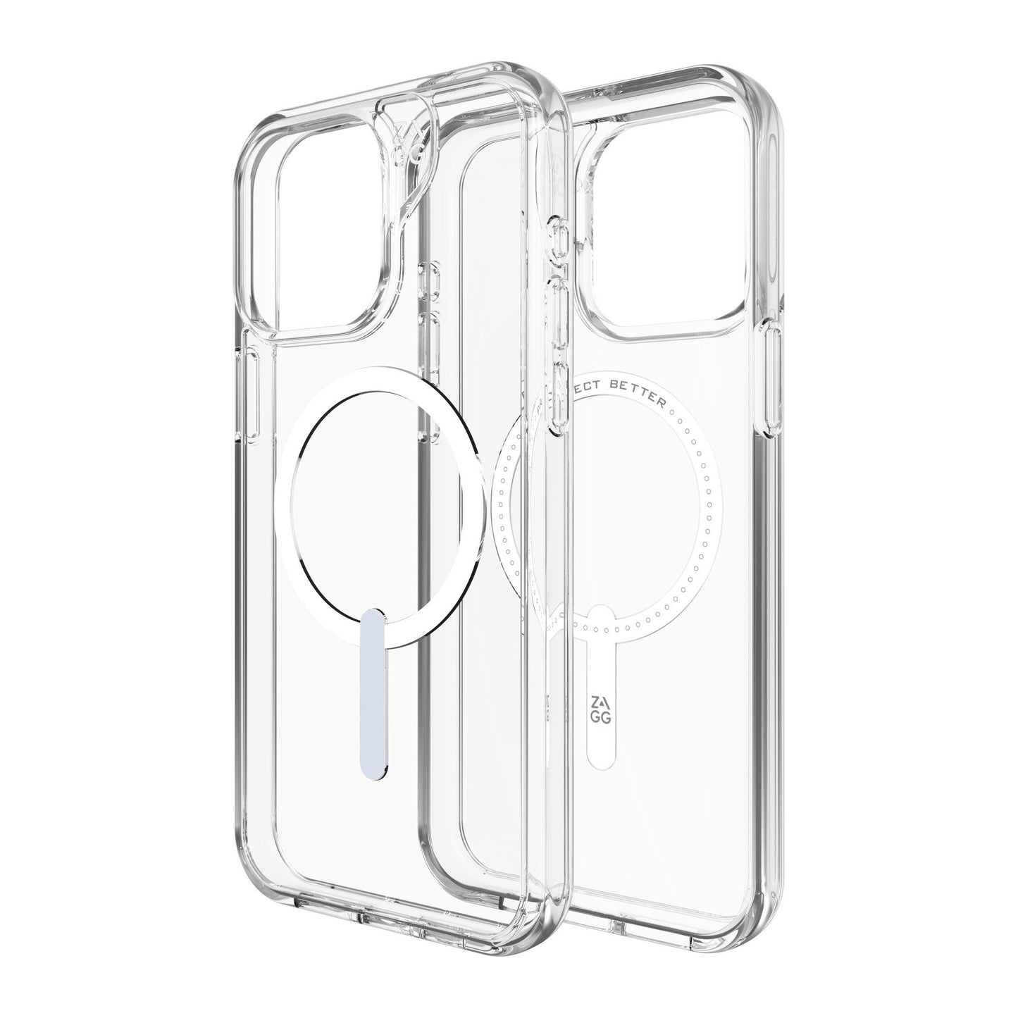 iPhone 15 Pro Max ZAGG/GEAR4 Graphene Crystal Palace Snap Case - Clear