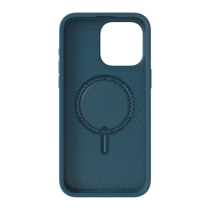 iPhone 15 Pro Max ZAGG/GEAR4 Graphene Everest Snap Kickstand Case - Marine