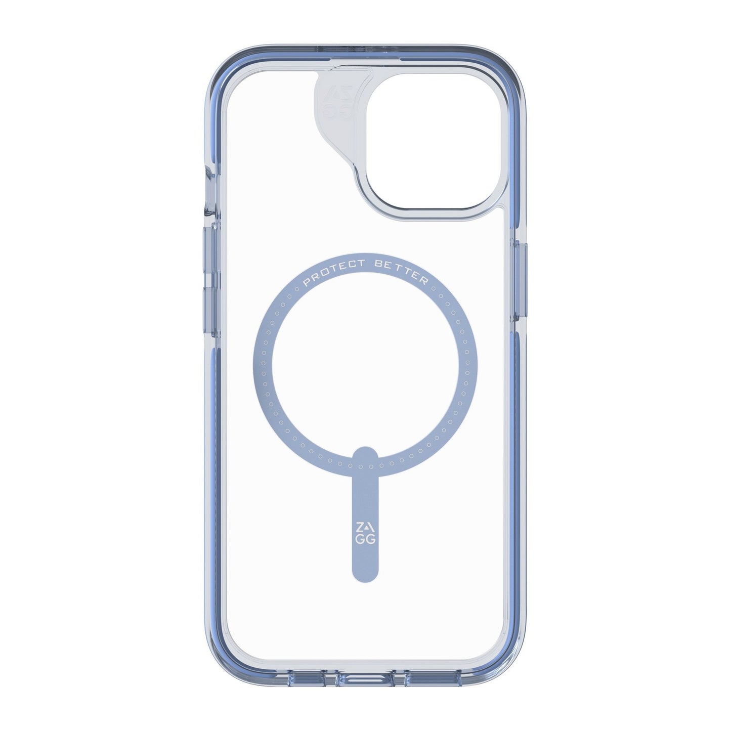 iPhone 15/14/13 ZAGG/GEAR4 Graphene Santa Cruz Snap Case - Blue