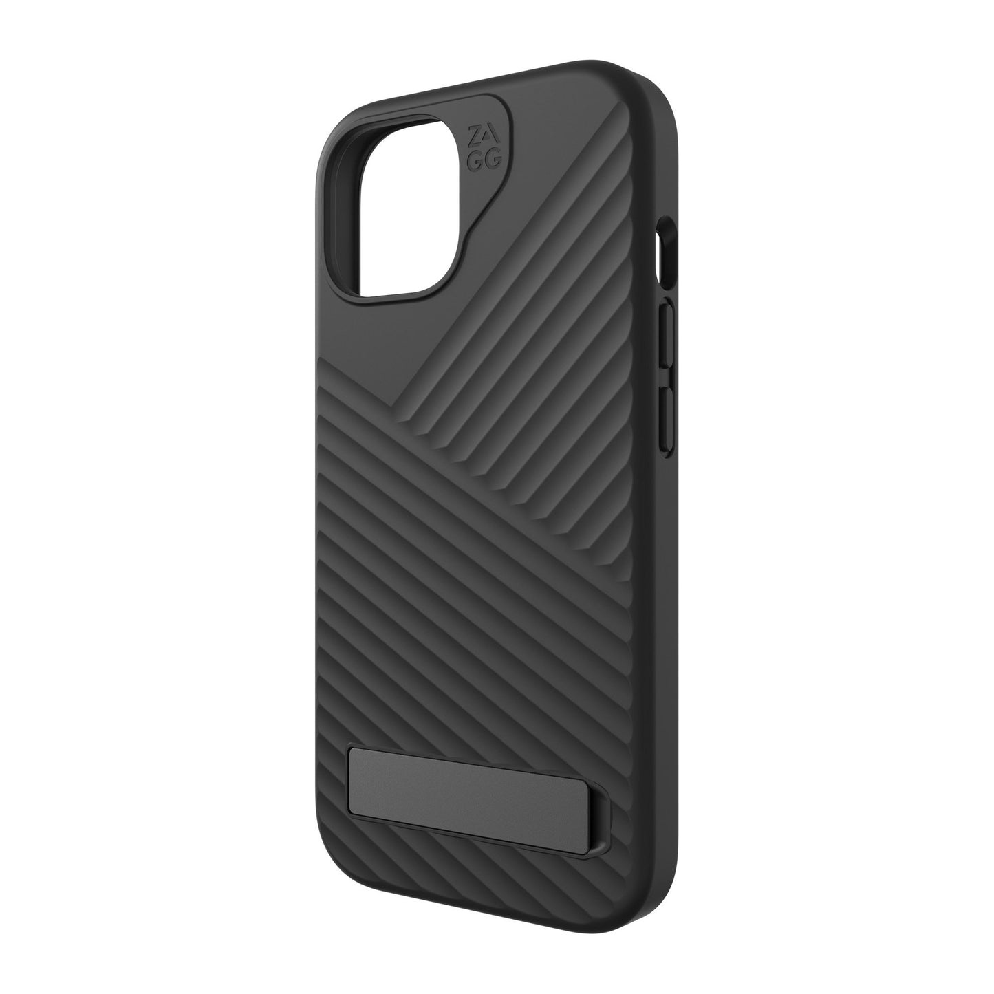 iPhone 15/14/13 ZAGG/GEAR4 Graphene Denali Snap Kickstand Case - Black