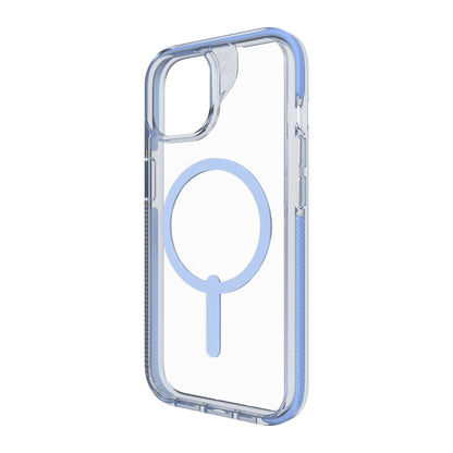 iPhone 15/14/13 ZAGG/GEAR4 Graphene Santa Cruz Snap Case - Blue