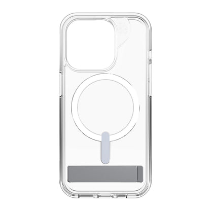 iPhone 15 Pro ZAGG/GEAR4 Graphene Crystal Palace Snap Kickstand Case - Clear