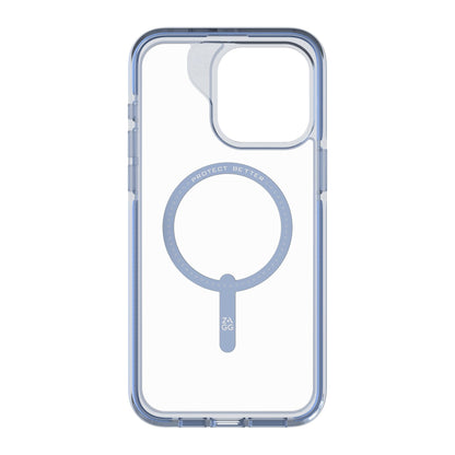 iPhone 15 Pro Max ZAGG/GEAR4 Graphene Santa Cruz Snap Case - Blue