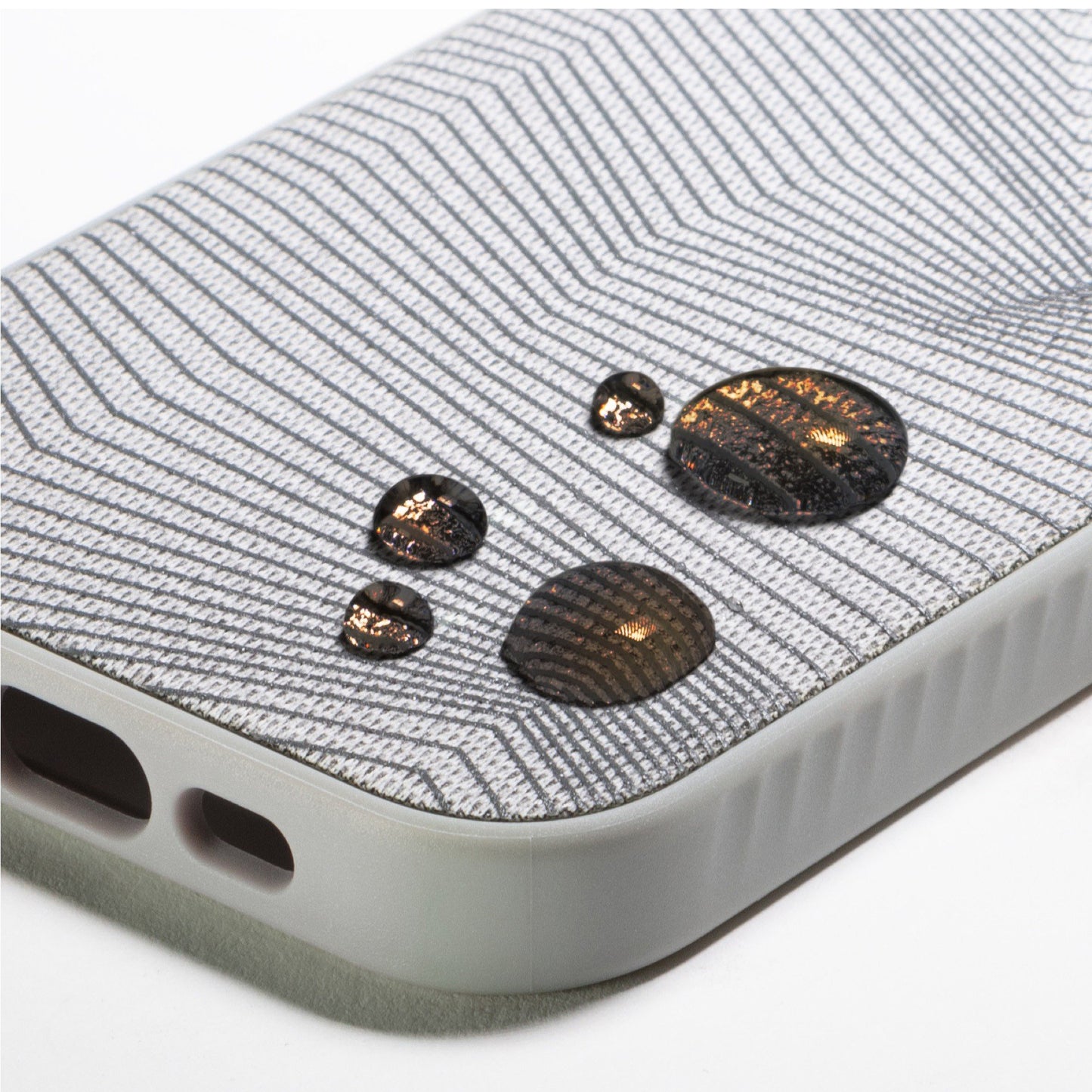iPhone 15 Pro ZAGG/GEAR4 Graphene London Snap Case - Grey Geo