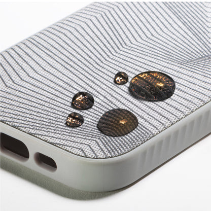 iPhone 15 Pro ZAGG/GEAR4 Graphene London Snap Case - Grey Geo