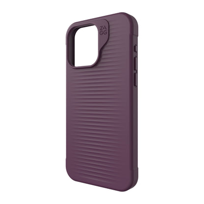 iPhone 15 Pro Max ZAGG/GEAR4 Graphene Luxe Snap Case - Plum