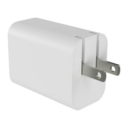 Mophie 42W Dual USB-A + USB-C PD Wall Charger - White