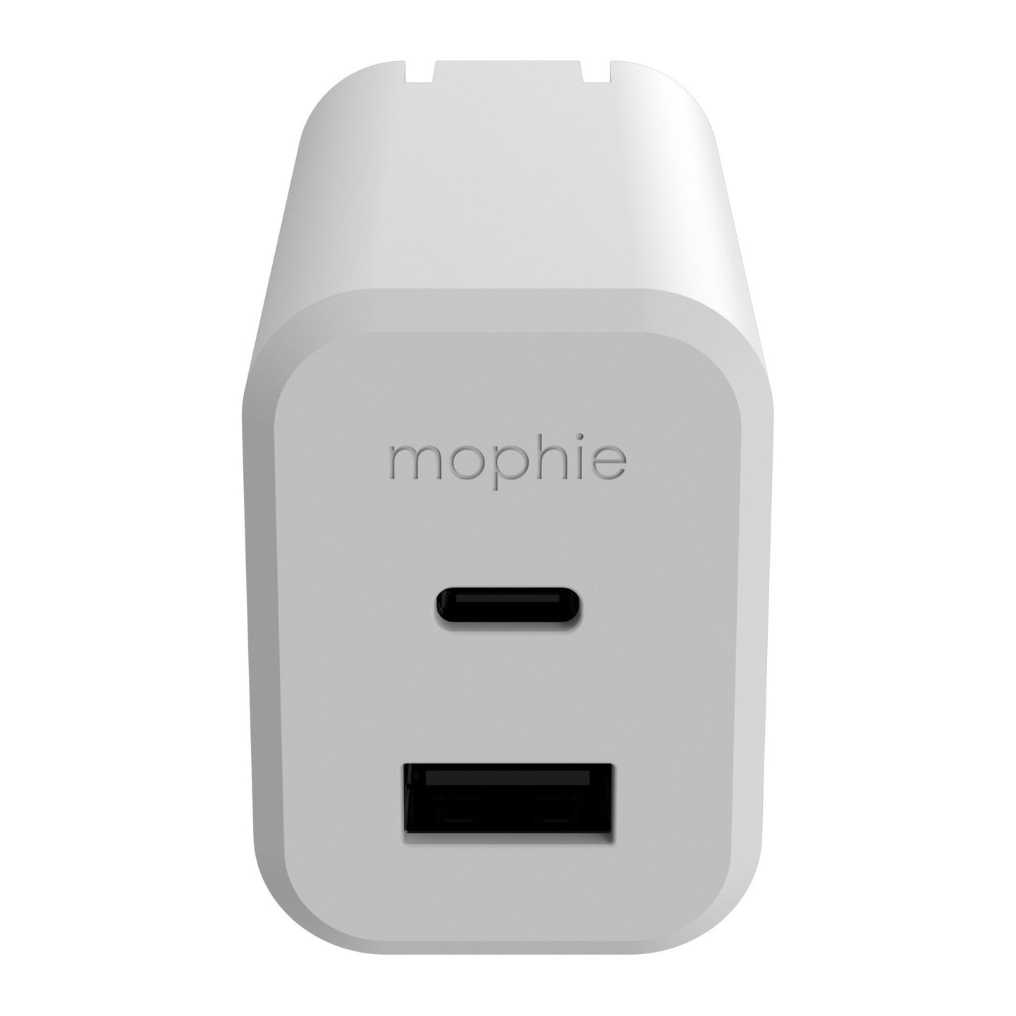 Mophie 42W Dual USB-A + USB-C PD Wall Charger - White