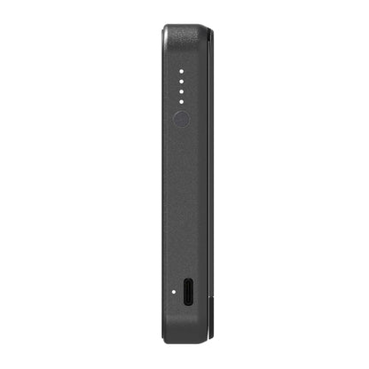 mophie universal battery snap+ 5k Qi2 powerstation mini stand - black