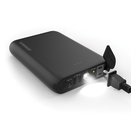 HyperGear 24,000mAh 65W USB-C + A/C Outlet Power Brick Laptop Power Bank