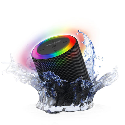 HyperGear Halo Wireless LED Speaker - Black