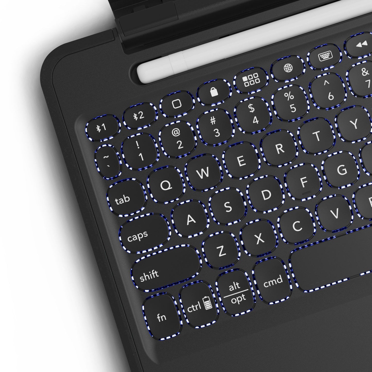 iPad A16/iPad 10th Gen ZAGG Pro Keys Rugged Keyboard - Black