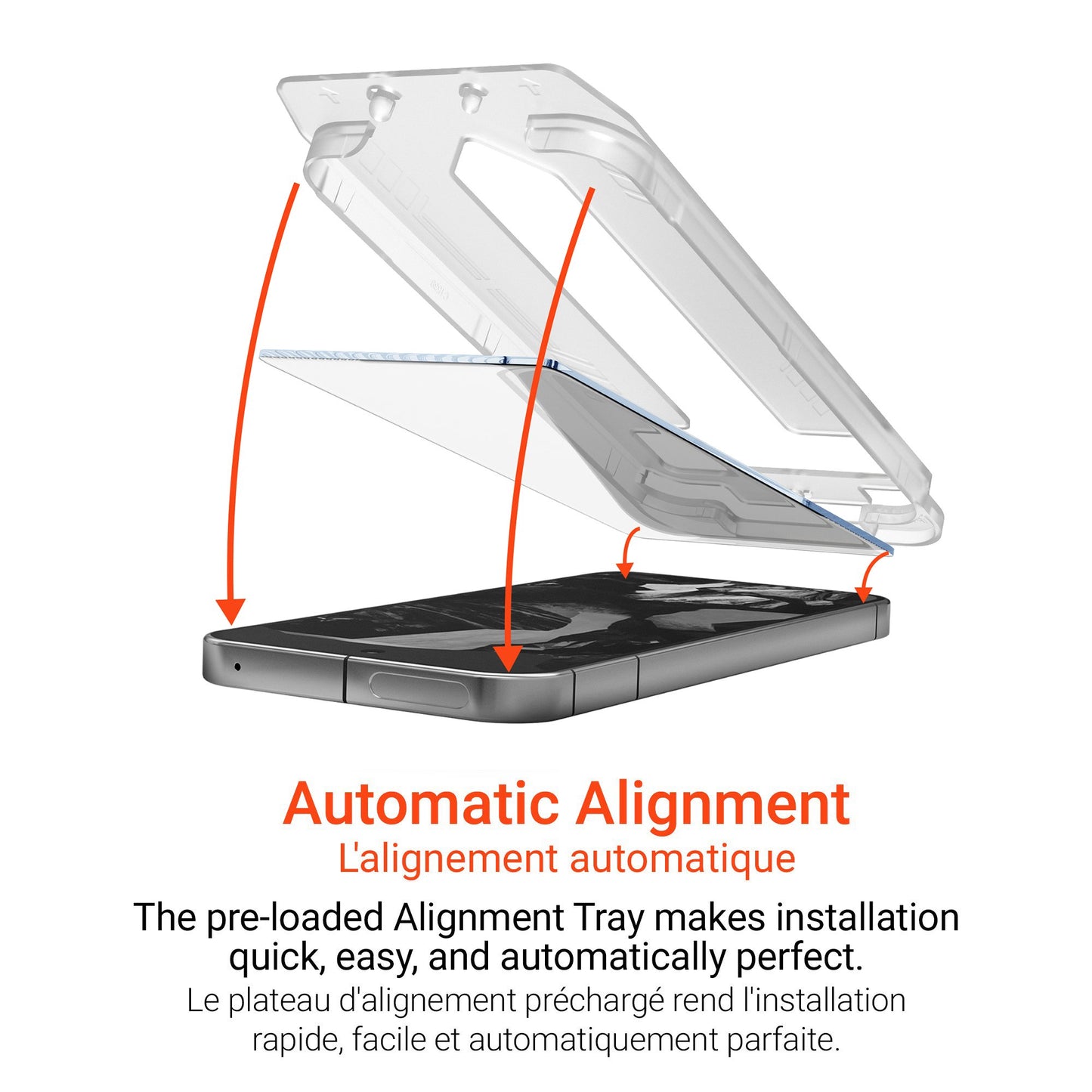 Google Pixel 9 Pro XL HyperGear Tempered Glass Screen Protector w/Installation Applicator Tray