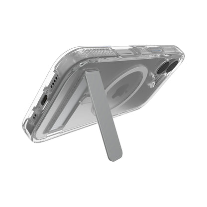 iPhone 16 ZAGG Graphene Crystal Palace Snap Kickstand Case - Clear
