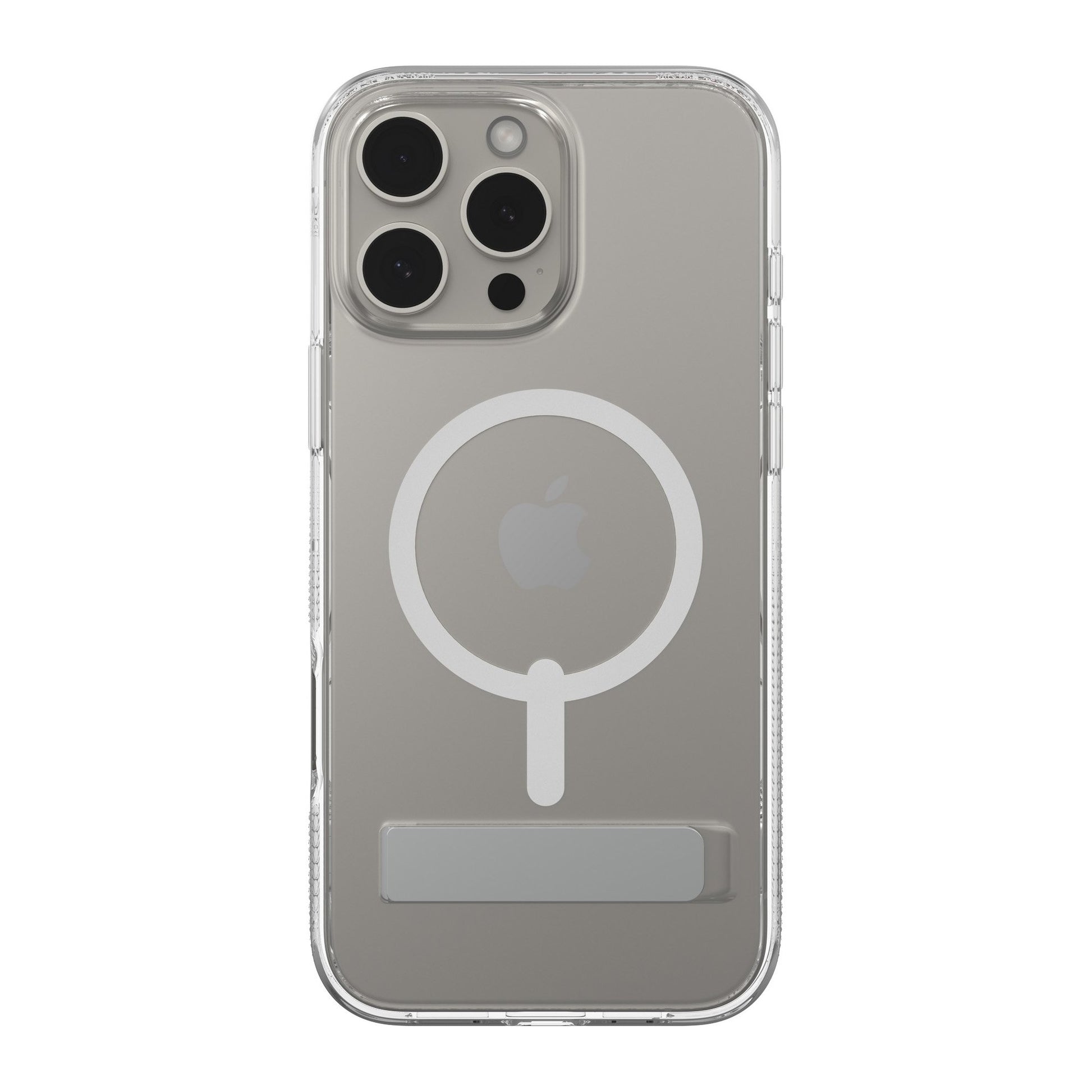iPhone 16 Pro Max ZAGG Graphene Crystal Palace Snap Kickstand Case - Clear