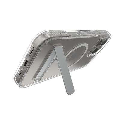 iPhone 16 Pro Max ZAGG Graphene Crystal Palace Snap Kickstand Case - Clear