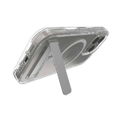 iPhone 16 Pro ZAGG Graphene Crystal Palace Snap Kickstand Case - Clear