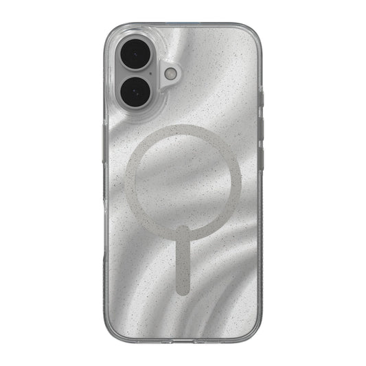 iPhone 16 ZAGG Graphene Milan Snap Case - Swirl Glitter