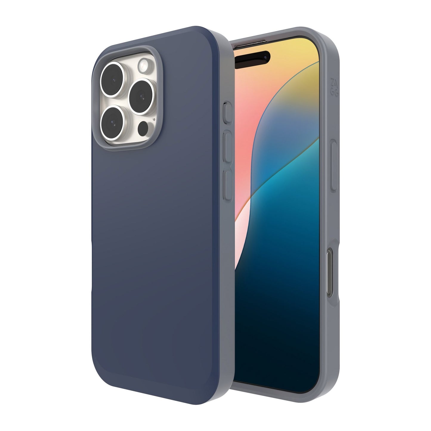 iPhone 16 Pro ZAGG Graphene SoHo Snap Case - Navy Grey