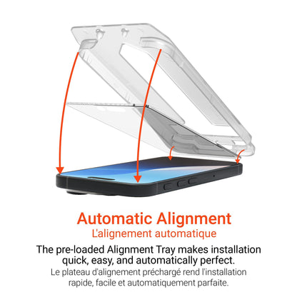 iPhone 16 Pro HyperGear Matte Glass Screen Protector w/Installation Applicator Tray